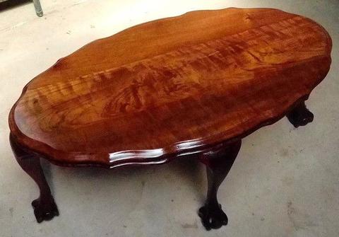 Beautiful vintage Stinkwood coffee table