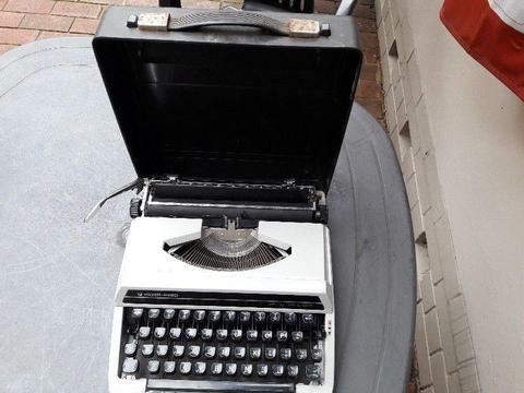 Manual vintage typewriter
