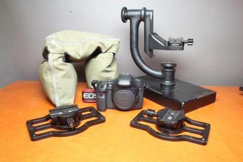 Birders equipment, gimbal, beanbag etc