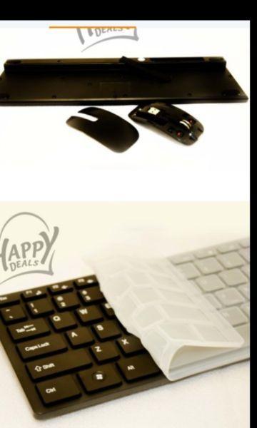 Wireless keyboard and mouse kit set