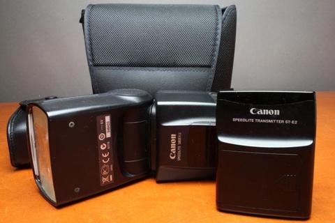 Canon 580 EX mk2 speedlite - flash with Canon ST-E2 transmitter for sale