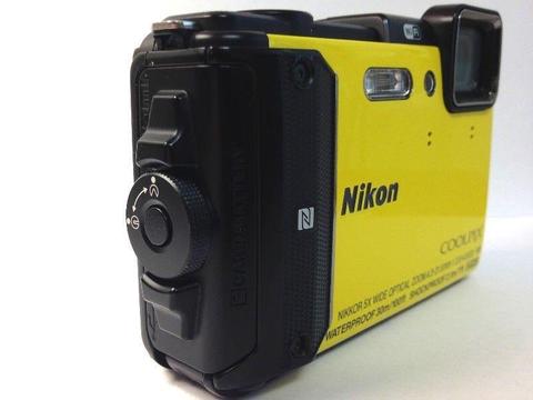 Nikon COOLPIX AW130 16.0MP Digital Camera Yellow