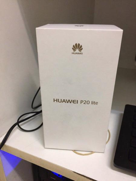 New Huawei P20 Lite With Box For Sale + Proof of Purchase