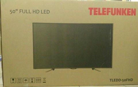 Tv’s Dealer: TELEFUNKEN 50” FULL HD LED BRAND NEW