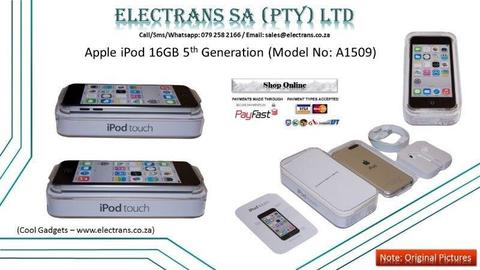 Apple iPod 16GB 5th Generation Model No: A1509 (Sealed) - Electrans SA