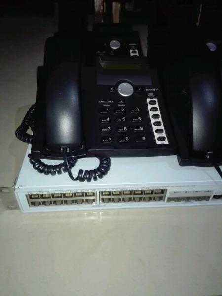 buy 10 voip phones and get a 24port 10/100mbs poe free all for r3500