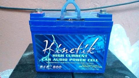 Kinetik high current imported american battery