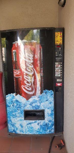 Coke vending machine