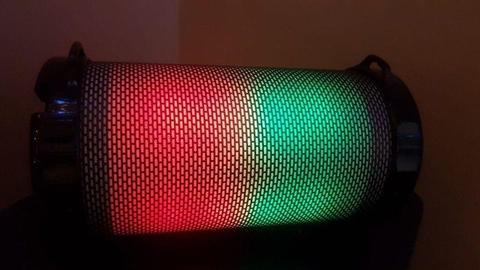 DIXON bluetooth speaker with LED lights