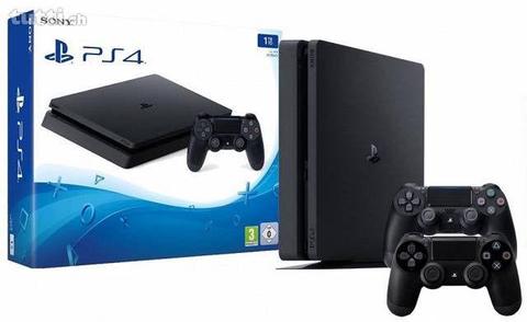 Brand New Sealed In Box 1TB Sony PS4 Slim 2 Controller Bundle + Accessories & Warranty