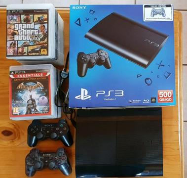 Playstation 3 console and games