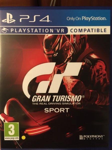Gran Turismo (GT) Sport PS4