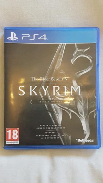 The Elder Scrolls V: Skyrim special edition PS4