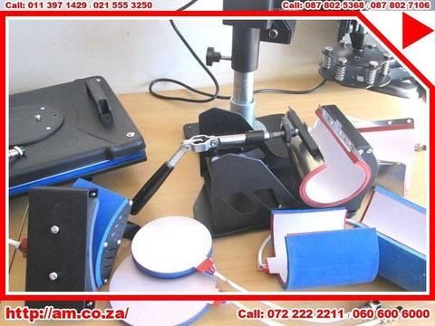 H-PRESS/MT5 Heatware MT5 1250W Heat Press Multitalent, Flat Press, Mugs Press, Two Plate
