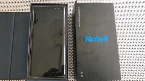 Samsung Galaxy Note 8 Gold With Box