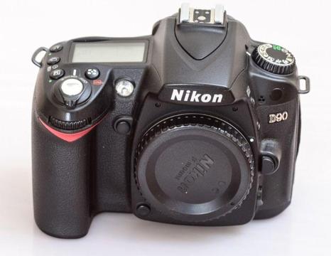D90 Nikon Body in excellent condition