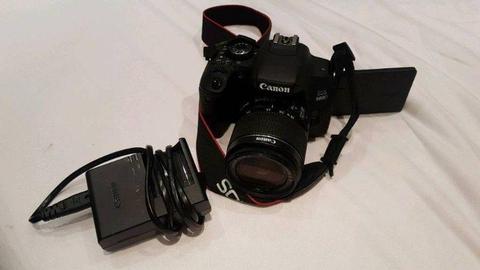 Canon 800D with EF-S 18-55mm lens