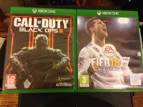 XBOX ONE GAMES FOR SALE - R250