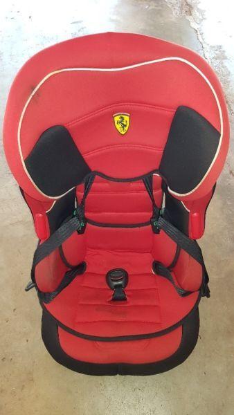 2 x "Ferrari" Baby car seat - good condition