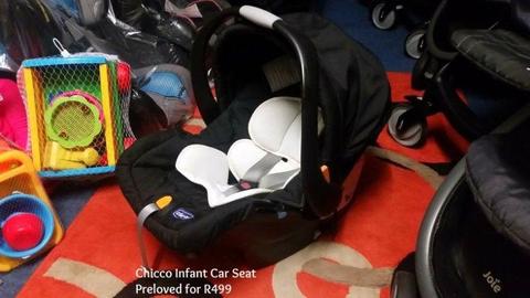 Preloved Chicco Infant Car Seat to BUY