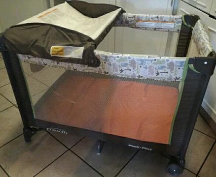 Graco pack and play camping cot