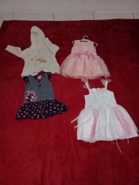Girls dresses 1to 2 year old