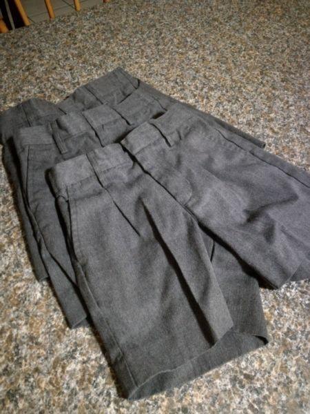Boys grey school pants