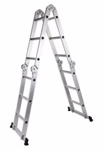 Fold able aluminium step Ladder x 3750 H