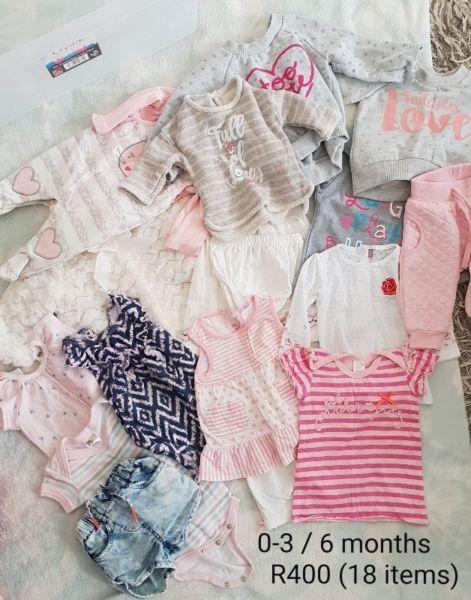 Preloved Baby clothes and shoes for sale