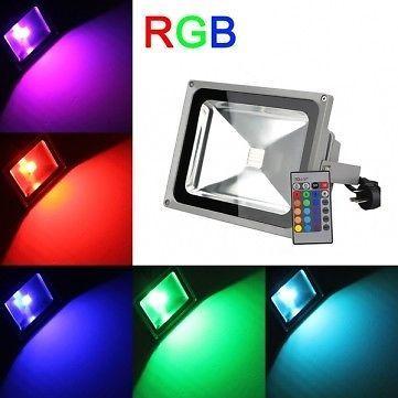 50W LED RGB FLOODLIGHT - ALL THE BRIGHTNESS WITH ALL THE SAVINGS