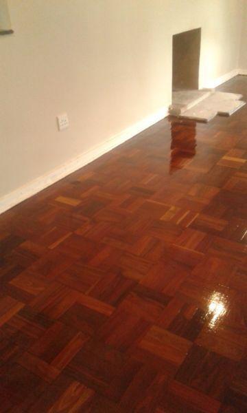 Wooden floors services