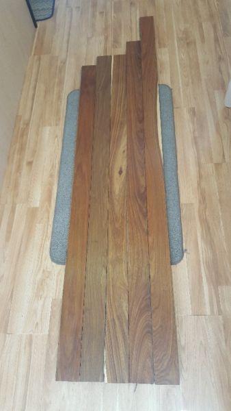 Kiaat Strip Flooring - Used