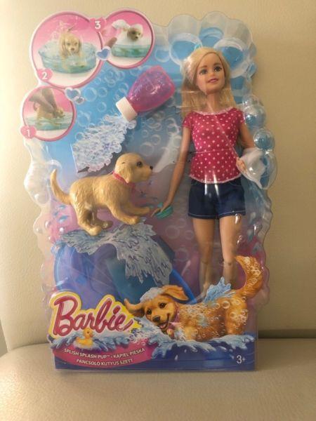 Barbie Splish Splash Pup ( Brand new)