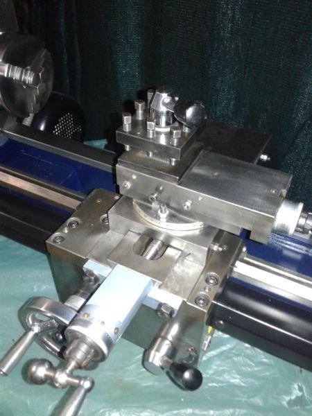 Lathe for Precision metal turning. still as new 550mm between centres spindle bore 22mm
