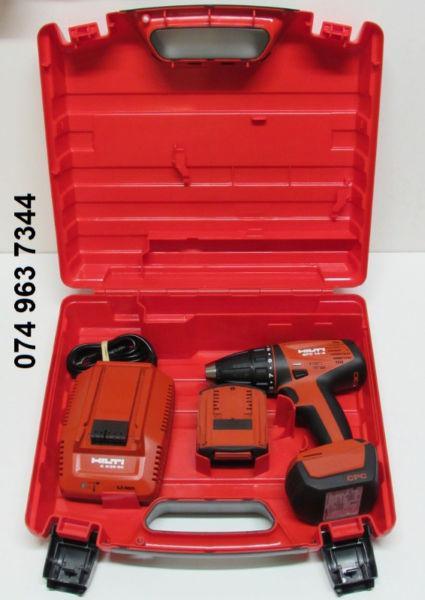 Hilti SFC 14-A 14v Industrial 2-Speed Cordless Lithium Ion Drill / Driver Set