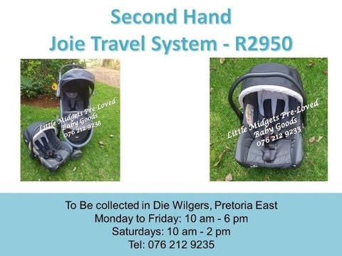 Second Hand Joie Travel System