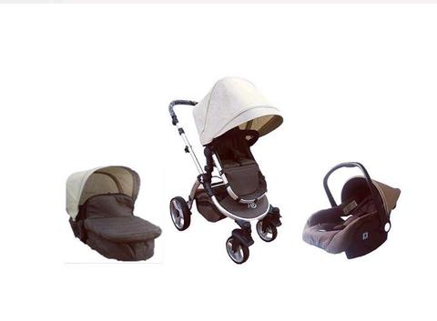 Brown HELLO BABY 3in1 travel system for sale