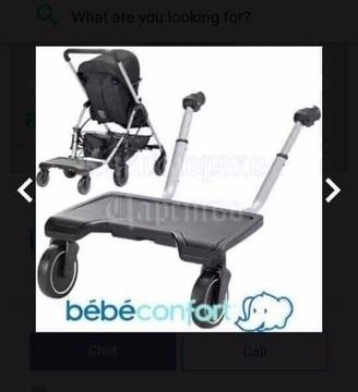 R3490 Bebe confort Elea pram and car seat and base. include the bebe confort buggy board as well i