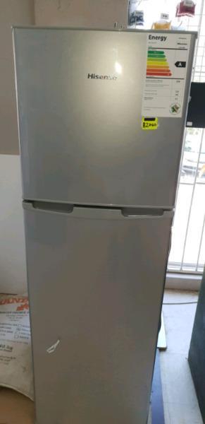 Hisense fridge freezer Silver