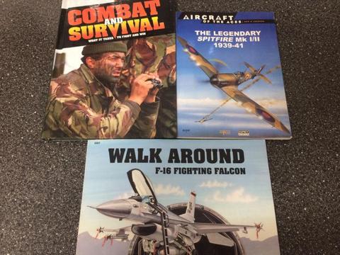Military and Aircraft books