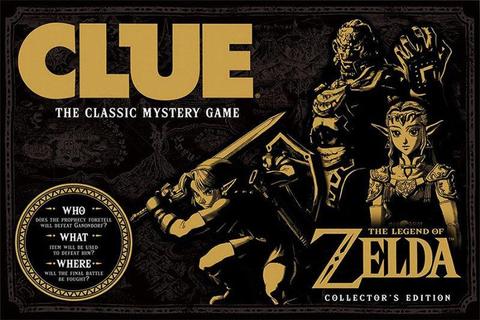 Clue: The Legend of Zelda - Collector's Edition Board Game (new)