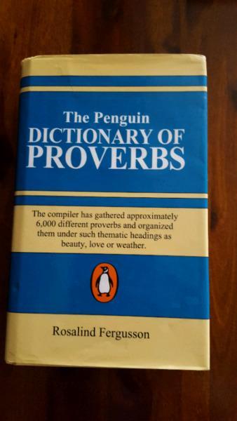 The Penguin dictionary of proverbs