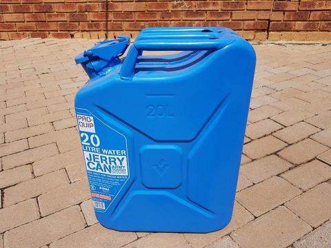 Pro-Quip 20L metal water jerry cans
