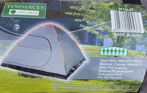 Tent - 6 man Tendances 305 x 305 180