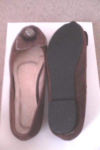 Brown Baby Doll Pumps Size 4/5