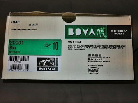 Size 10 Bova work boots