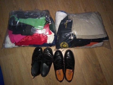 Brand new clothes and shoes