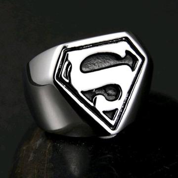 New hot available Silver superman Rings