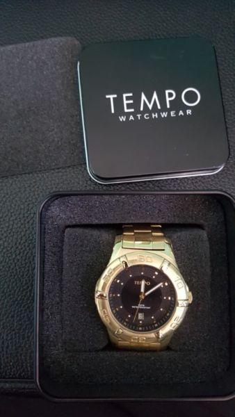 Tempo Gold Watch