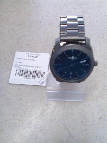 FOSSIL GENTS WATCH